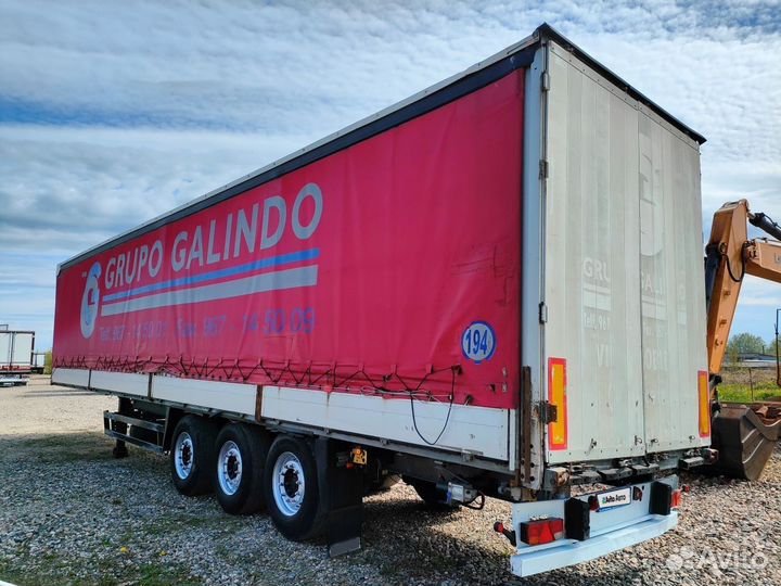 Полуприцеп шторно-бортовой Schmitz Cargobull SCS 24, 2007