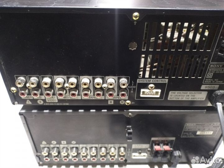 Усилители sony