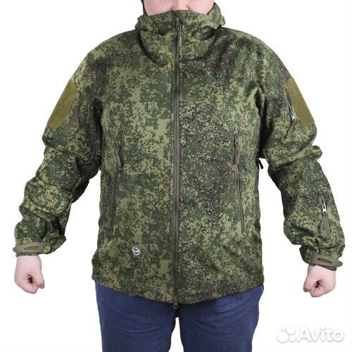 Куртки софтшелл с флисом емр 44-60 размеры