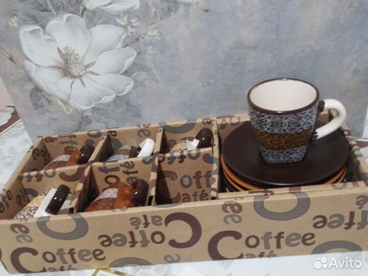 Кофейный набор новый
