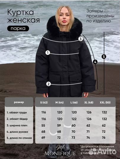 Парка зимняя женская хл (Арт.36396)