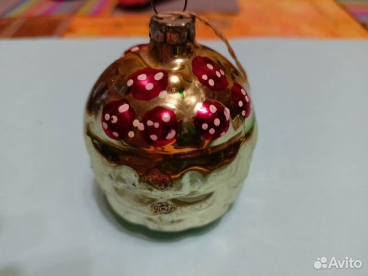 Новогодние игрушки стекло СССР