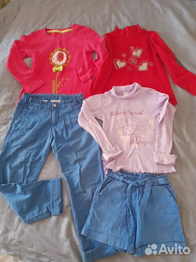 Пакет вещей для девочки 116