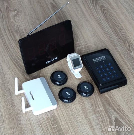 Кнопка вызова официанта, персонала беспроводная