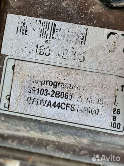 Блок управления двигателем hyundai i30.2010 год