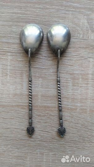 Серебряные ложки 84 и 875 проба
