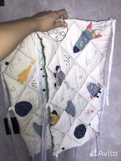 Бортики в детскую кроватку