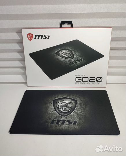 Игровой коврик для мыши MSI agility GD20