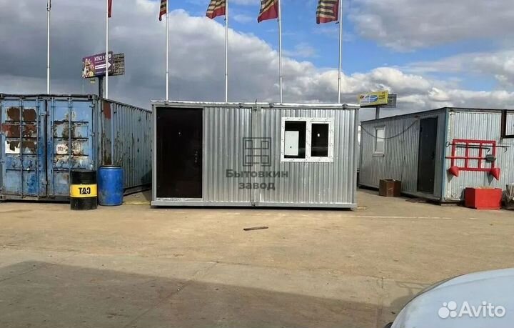 Модульный домик из блок контейнеров