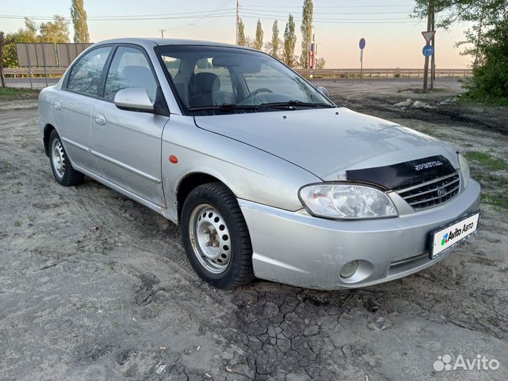 Kia Spectra 1.6 МТ, 2006, 180 000 км