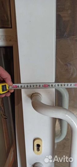 Дверь входная пвх бу