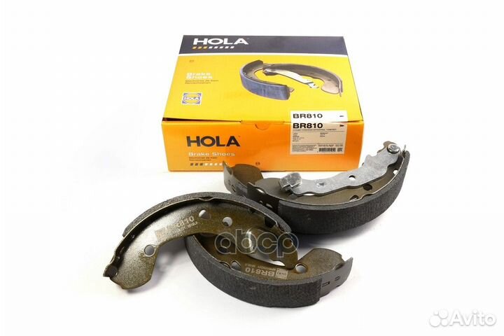 Колодки тормозные барабанные BR810 hola