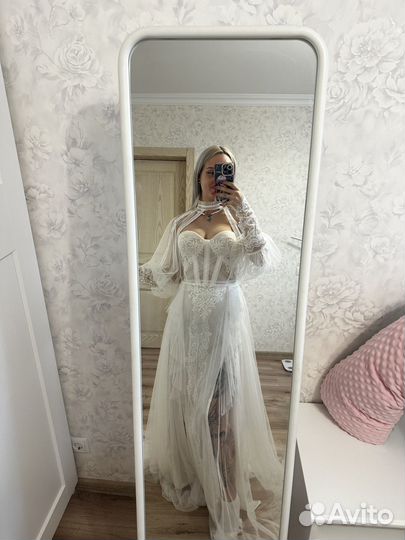 Новое Свадебное платье 42 44