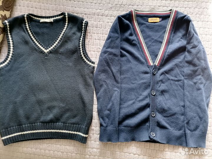 Жилетка, джемпер школьная