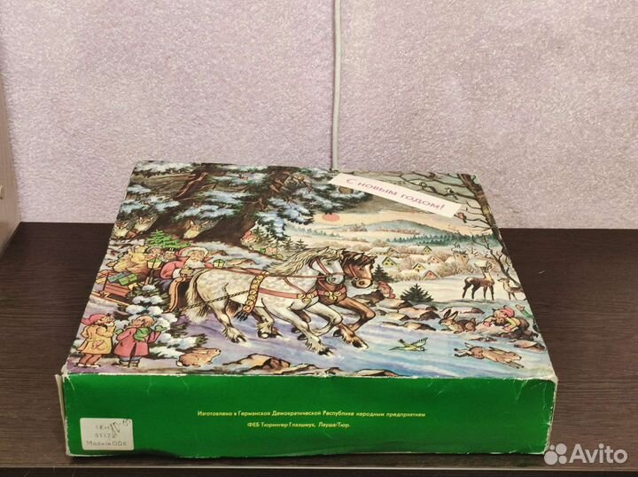 Набор ёлочных игрушек гдр. СССР