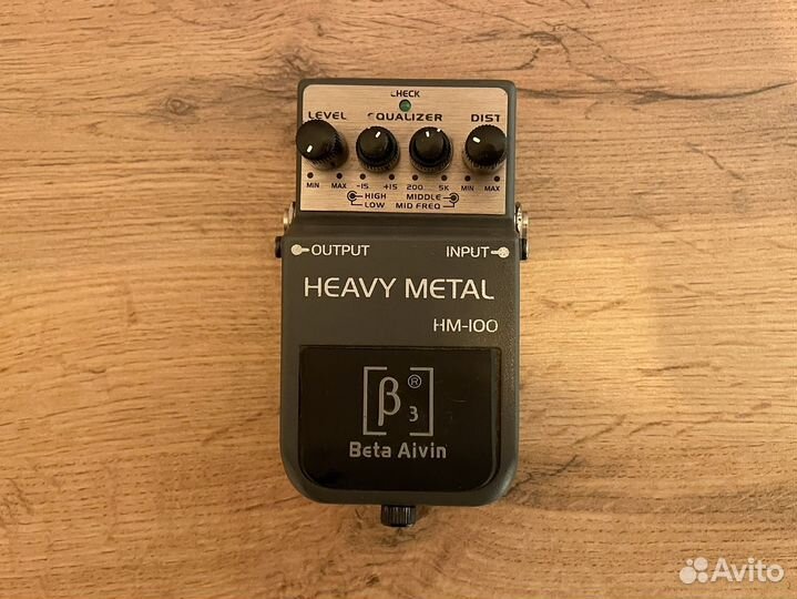 Педаль Beta-Aivin HM-100 Heavy Metal