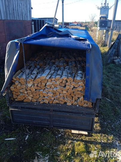 Дрова березовые колотые