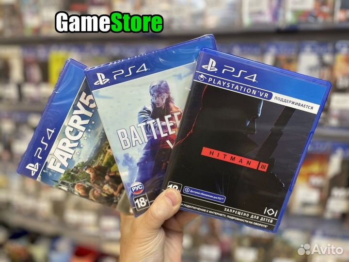 PS4 игры на дисках / Список #8 / PlayStation4 Стра