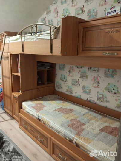 Двухъярусная кровать бу
