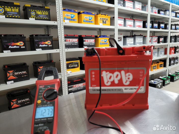 Аккумулятор topla energy 50Ah о.п. 450A L1L 207x17