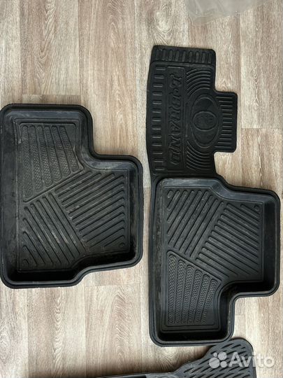 Автомобильные коврики резиновые kalina