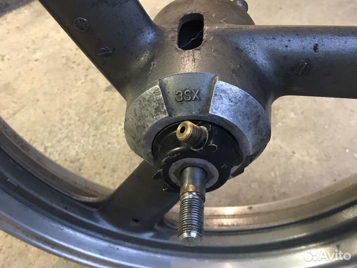 Yamaha srx 400 колесо в сборе