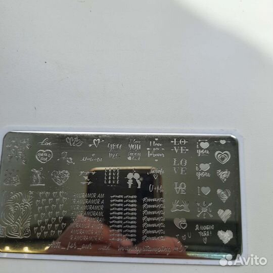 Пластины для стемпинга