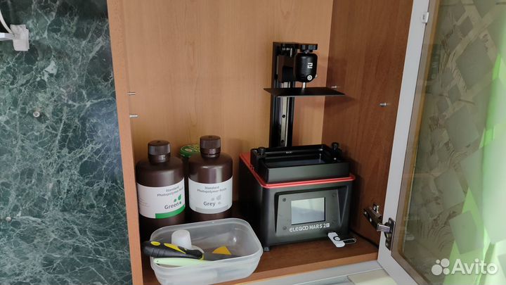 Фотополимерный 3d принтер elegoo mars 2