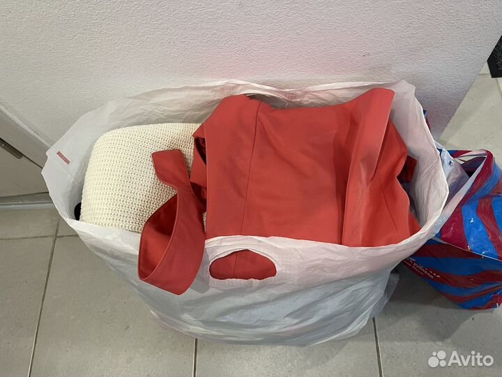 Одежда пакетом бронь не пишите