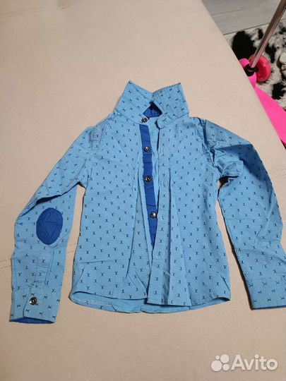 Рубашка мальчику 104 110