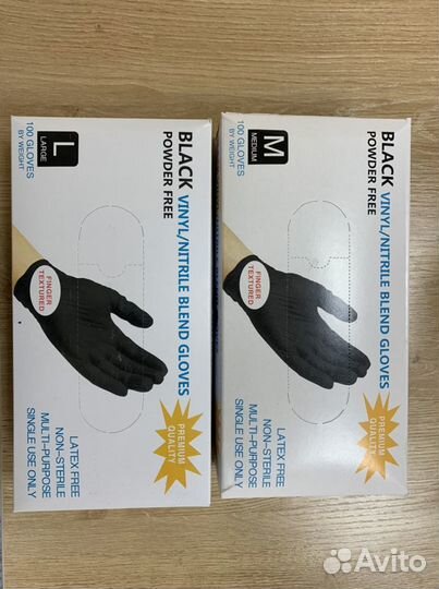 Перчатки винил/нитрил