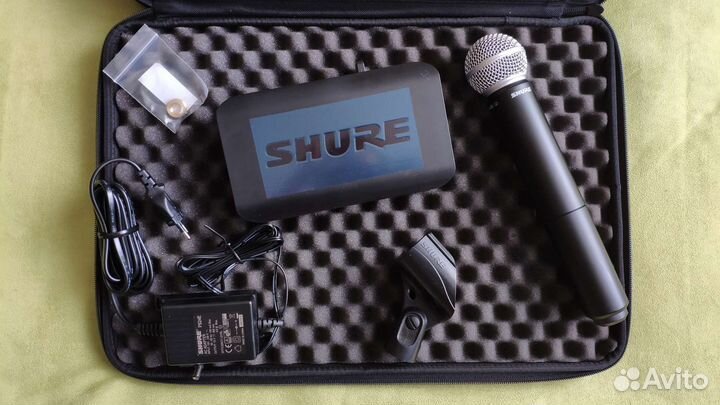 Радиосистема с микрофоном Shure blx24 sm58 m17