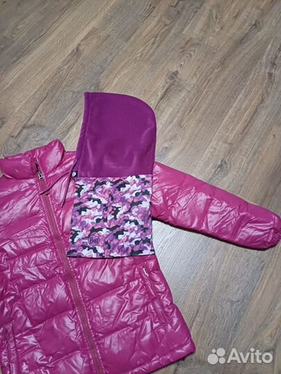 Куртка asics, утеплитель пух, размер s