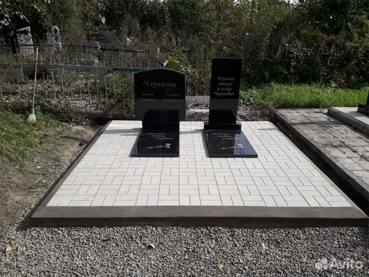 Изготовление и установка памятников на могилу