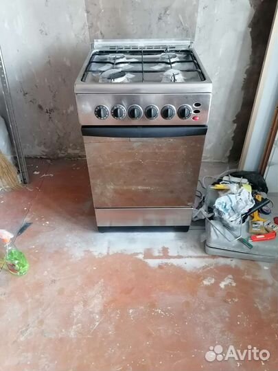 Плита газовая с электрической духовкой