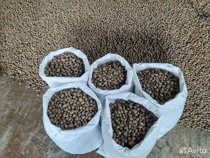 Керамзит в мешках