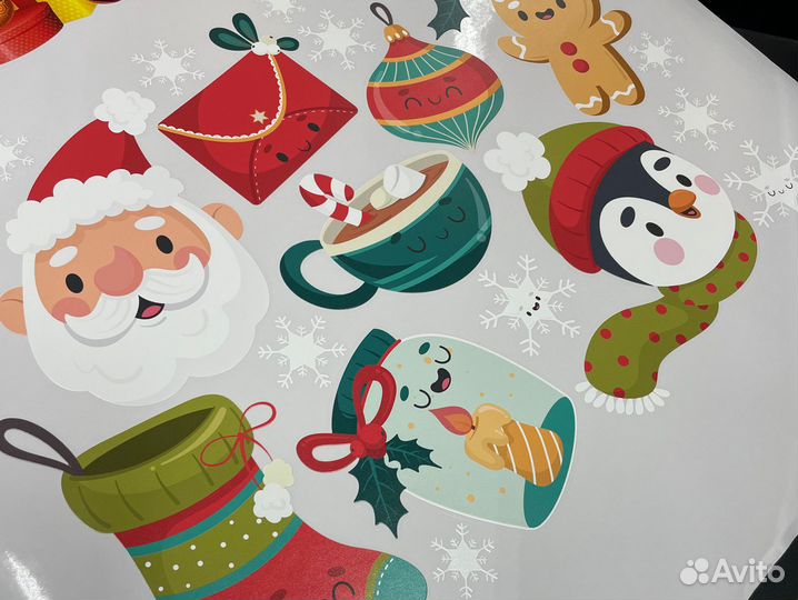 Печать наклеек