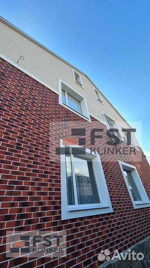 Гибкий кирпич на сетке 