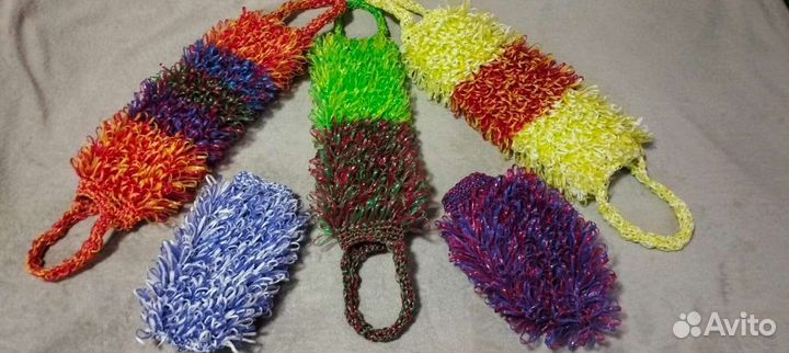 Мочалки ручной работы