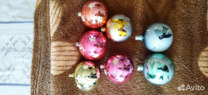 Елочные игрушки СССР