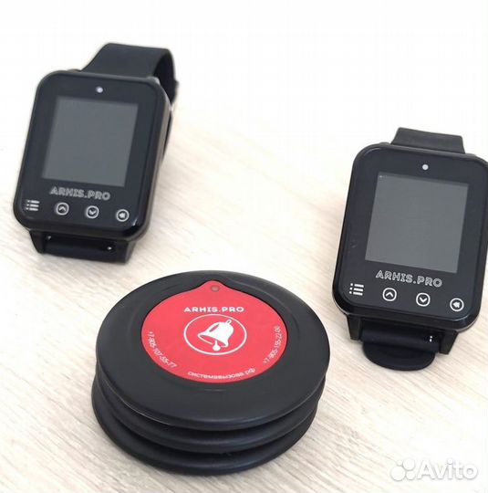 Кнопка вызова официанта, персонала в ассортименте