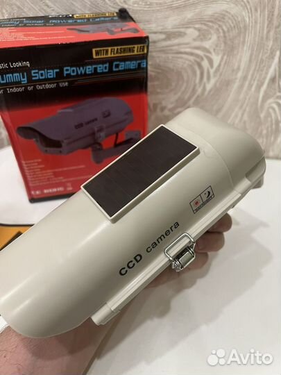 Фальш камера на солнечной батареи и батарейках