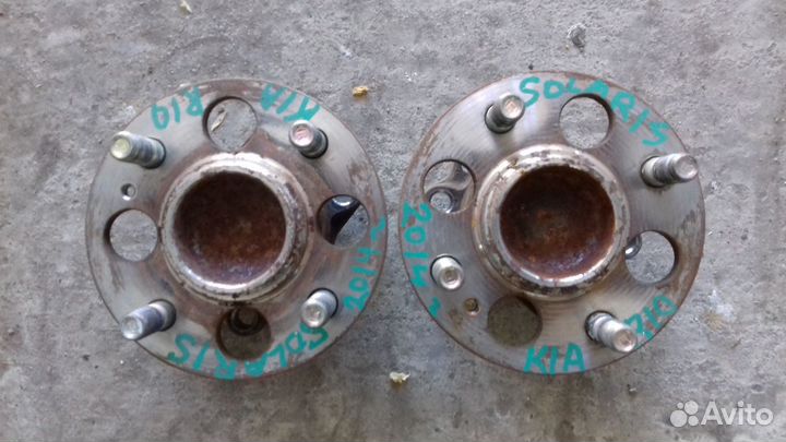 Ступица задняя Hyundai Solaris