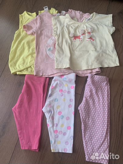 Вещи пакетом на девочку 1-1,5