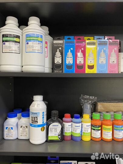 Чернила и тонеры для принтеров