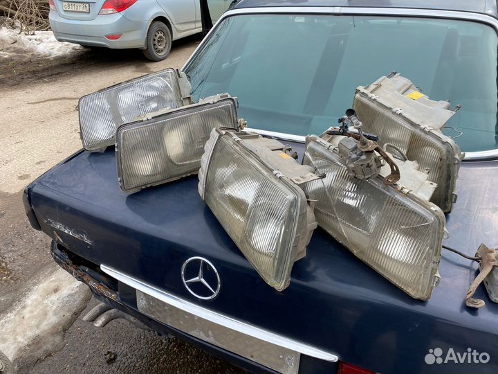 Фары передние Mercedes W126