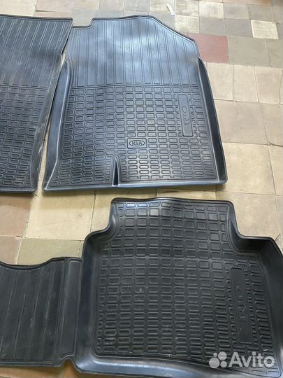 Ковры салона kia rio хline