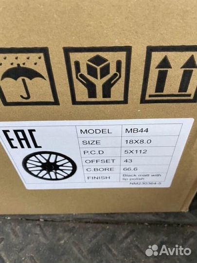 Диски на mercedes r18 amg разноширокие