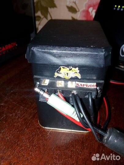 Стерео усилитель 1Вт и пара двухполосных колонок