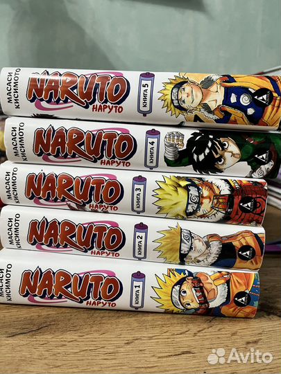 Книга наруто 1-5 книга
